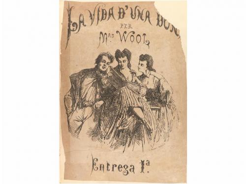 1867. GRABADO. WOOL, MRS. [ARMET, JOSE:]:. LA VIDA D&#39;UNA DON