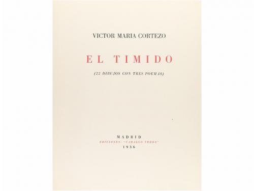 1936. LIBRO. (BIBLIOFILIA). CORTEZO, VICTOR MARIA:. EL TIMID