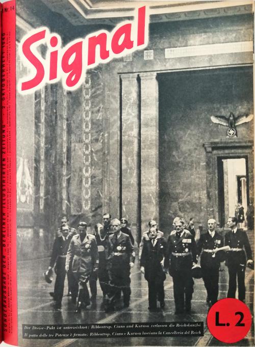 1940-1944. REVISTA. (II GUERRA MUNDIAL). SIGNAL. Berlín: De