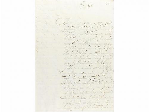 1689-1691. MANUSCRITO. 23 CARTAS DEL CONDE DE OROPESA DIRIGI