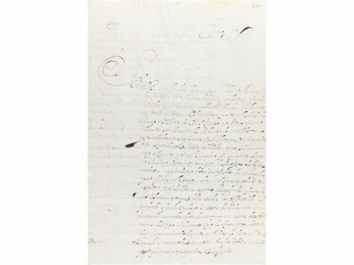 1690-1694. MANUSCRITO. 9 CARTAS MANUSCRITAS Y FIRMADAS POR 