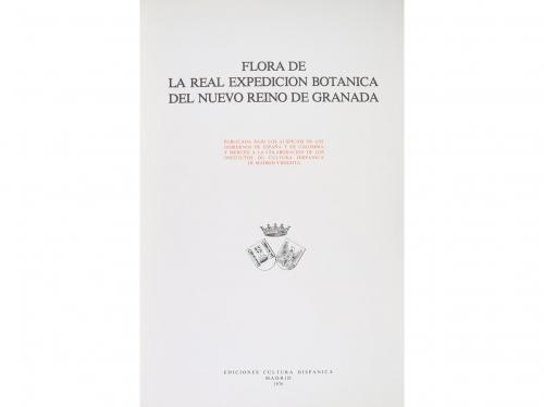 1976-1989. LIBRO. (FACSÍMIL). FLORA DE LA REAL EXPLORACION B