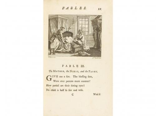 1757. LIBRO. (LITERATURA INGLESA). GAY, M.:. FABLES BY THE L