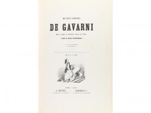 1848. LIBRO. (LITERATURA FRANCESA). STAHL, P. J.; GAVARNI [I