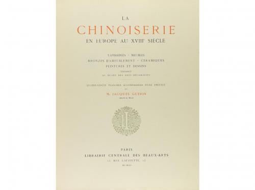 1911. LIBRO. (ARTES DECORATIVAS). GUÉRIN, M. JACQUES:. LA CH