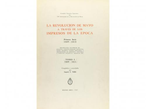 1965. LIBRO. (FACSÍMIL-HISTORIA ARGENTINA). MALLIÉ, E:. LA R