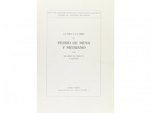 1914. LIBRO. (HISTORIA). DE ORUETA Y DUARTE, RICARDO:. PEDRO