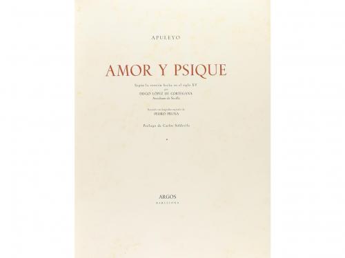 1946. LIBRO. (BIBLIOFILIA). APULEYO; PRUNA, PEDRO [Ilustr.]: