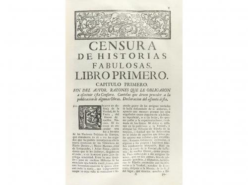 1742. LIBRO. (HISTORIA). NICOLAS DE ANTONIO:. CENSURA DE HIS