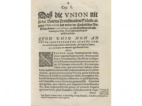 1628-1629. LIBRO. (HISTORIA-PROTESTANTISMO). GEORGIUS, IOANN