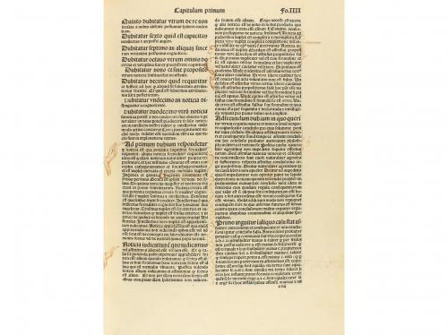[1510]. LIBRO. (GÓTICO-FILOSOFÍA). CORONEL, ANTONII:. ARISTO