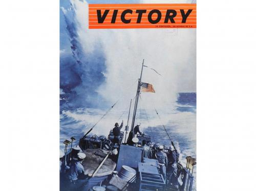 1943-1944. REVISTA. VICTORY. Publicado por el Gobierno de lo