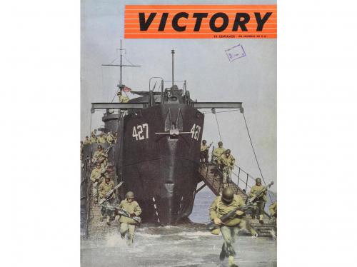 1943-1944. REVISTA. VICTORY. Publicado por el Gobierno de lo