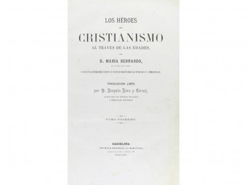 1866-1870. LIBRO. (HISTORIA-CRISTIANISMO). BERNARDO, MARIA:.