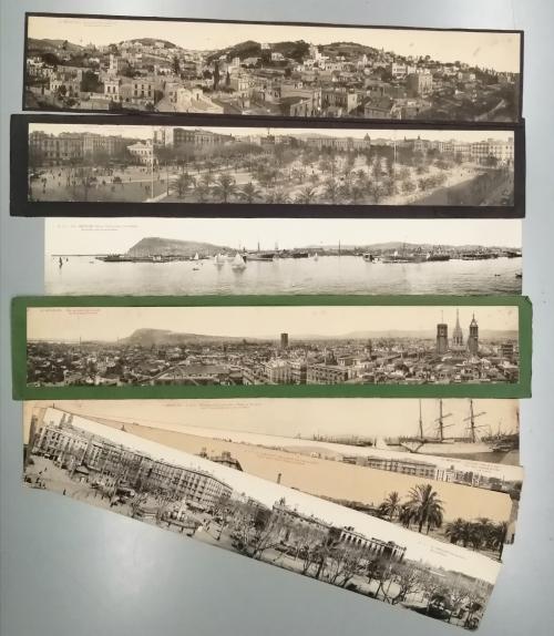 1905 ca. POSTALES. BARCELONA. Colección de 8 tarjetas postal