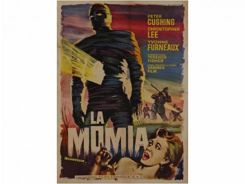 1959. CARTEL CINE. MAC:. LA MOMIA. THE MUMMY. Offset. 100 x 