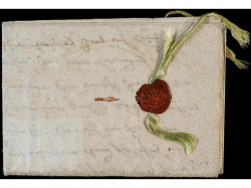 ✉ FRANCIA. (1700 CA.). Carta completa con texto pero sin fec