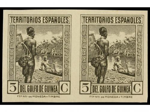 ** COLONIAS ESPAÑOLAS: GUINEA. Ed. 264s (2). 5 cts. castaño 