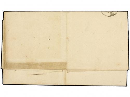 ✉ ESPAÑA. Ed. 106. 1870. BLANES a BARCELONA. 25 cts. gris, m