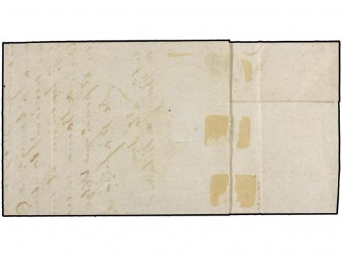 ✉ ESPAÑA: PREFILATELIA. 1855. FUENSAGRADA a REUS. Manuscrito