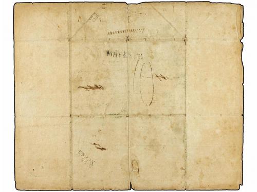 ✉ FRANCIA. (1805 CA.). Carta completa sin fechar circulada d