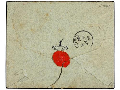 ✉ NIGERIA. 1900 (June). Envelope to ESSEX, bearing 1900 1 d