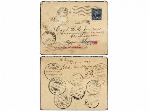 ✉ TAILANDIA. 1902. Cover from SAN FRANCISCO addressed to a C