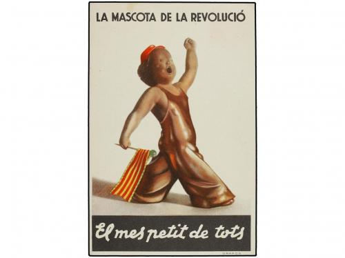 ✉ ESPAÑA GUERRA CIVIL. 1937 (Agosto). TARJETA POSTAL circula