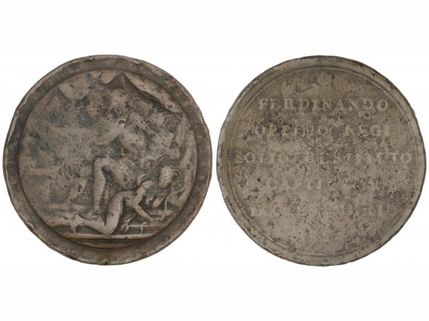 FERNANDO VII. Medalla Restitución. 1814. MÉXICO. CABILDO. An