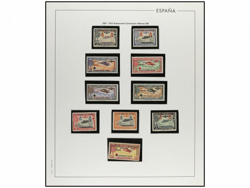 ESPAÑA. ESPAÑA. Colección en album período 1909 a 1949. Prim
